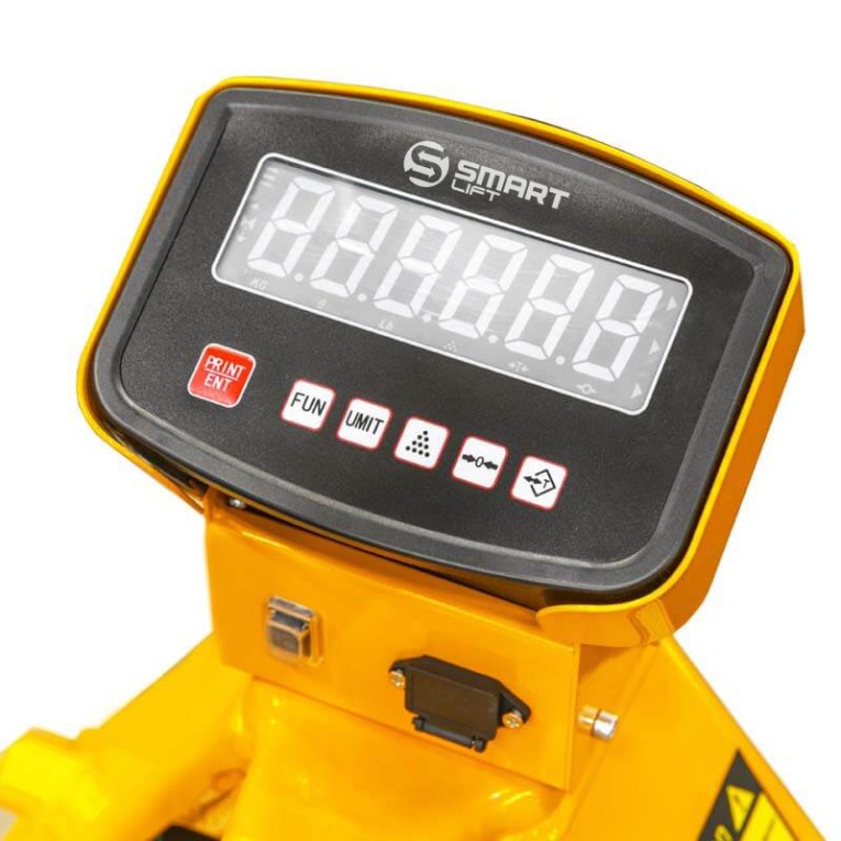 Гидравлическая тележка с весами BFC25 (г/п 2500 кг, вилы 1150x570 мм, RDP) SMARTLIFT (SMART) купить в Оренбурге