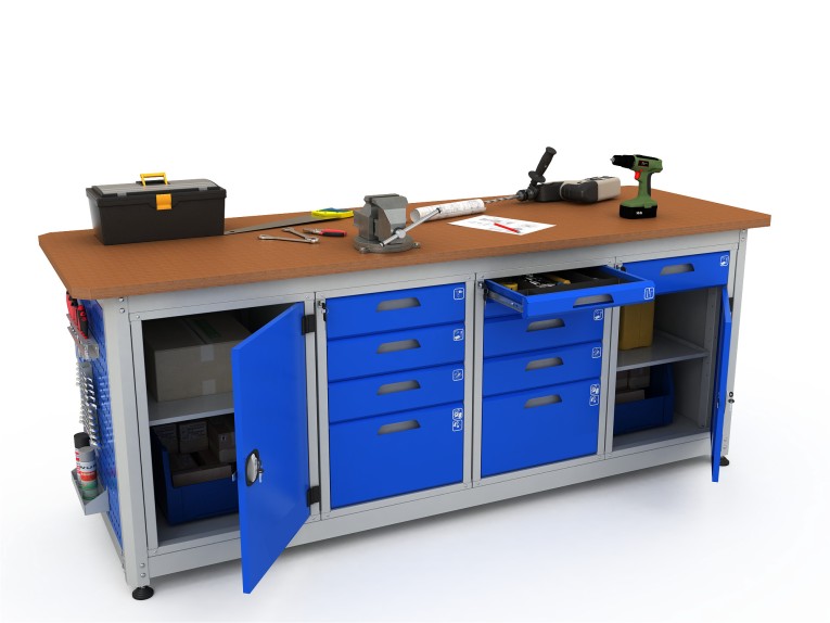 Верстак четырехтумбовый COMBAT 41452.2340 купить в Оренбурге Верстак четырехтумбовый COMBAT 41452.2340 купить в Оренбурге