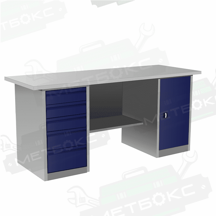 Верстак с тумбой и драйвером ВП-4Т/1,9 купить в Оренбурге Верстак с тумбой и драйвером ВП-4Т/1,9 купить в Оренбурге