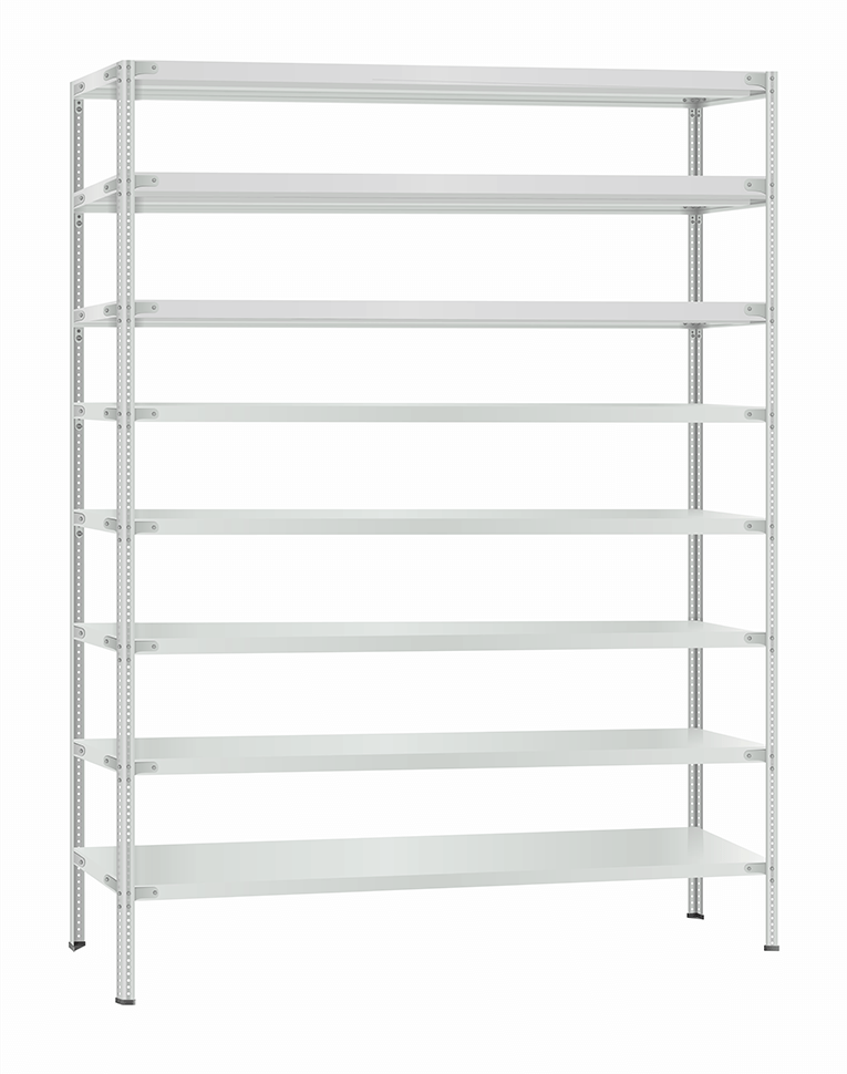 Стеллаж металлический Титан МС-900 2400x1000x500 8 полок купить в Оренбурге Стеллаж металлический Титан МС-900 2400x1000x500 8 полок купить в Оренбурге