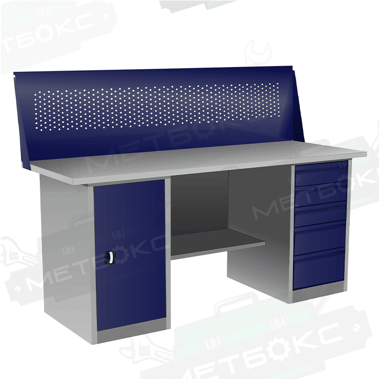 Верстак с тумбой и драйвером ВП-4Т/1,9 с экраном купить в Оренбурге Верстак с тумбой и драйвером ВП-4Т/1,9 с экраном купить в Оренбурге