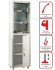 Медицинский шкаф HILFE МД 1 1650/SG купить в Оренбурге