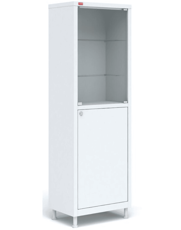 Металлический медицинский шкаф М1 165.50.32 C купить в Оренбурге