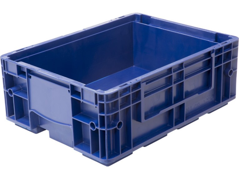 Ящик 396х297х147,5 4315 R-KLT синий купить в Оренбурге Ящик 396х297х147,5 4315 R-KLT синий купить в Оренбурге