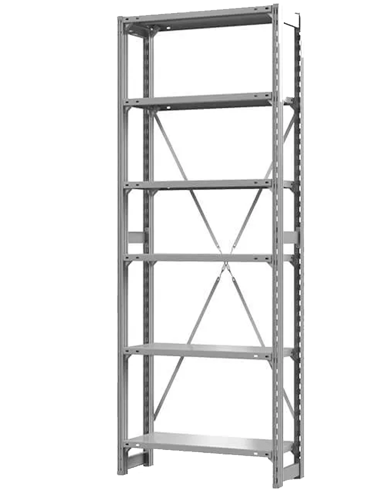 Стеллаж ТСУ 2200x1200x600 6 полок (300 кг, металл) купить в Оренбурге