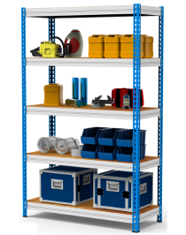 Стеллаж металлический МКФ 2500х1820х610 5 полок