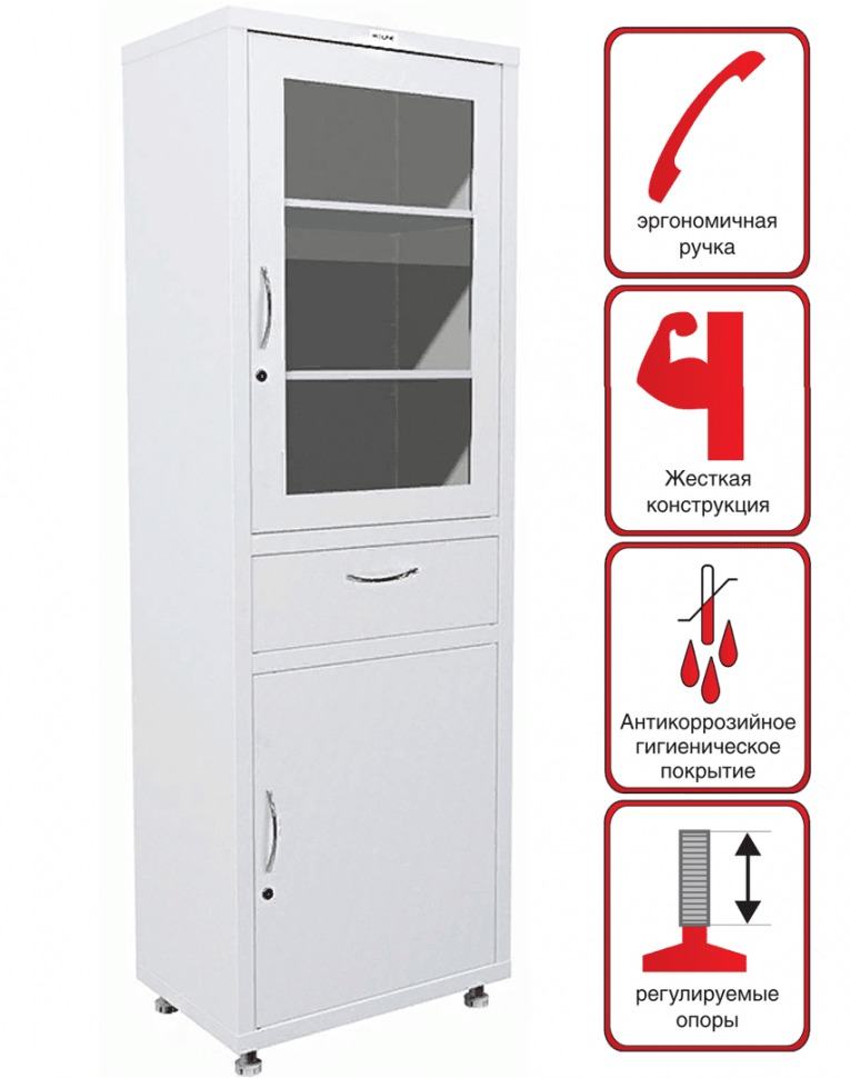 Медицинский шкаф HILFE МД 1 1760 R-1 купить в Оренбурге Медицинский шкаф HILFE МД 1 1760 R-1 купить в Оренбурге
