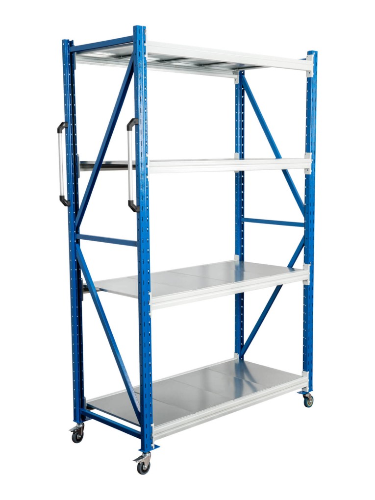 Стеллаж мобильный БиКом СТ-4 250x210x50 4 полки купить в Оренбурге Стеллаж мобильный БиКом СТ-4 250x210x50 4 полки купить в Оренбурге