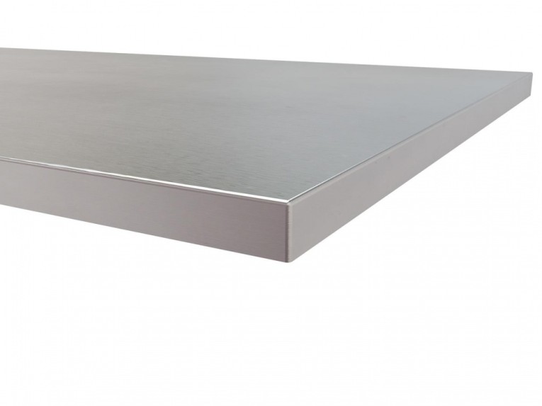 Столешница из фанеры 30 мм + чехол из нержавеющей стали 1 мм (ширина 1800 мм) купить в Оренбурге