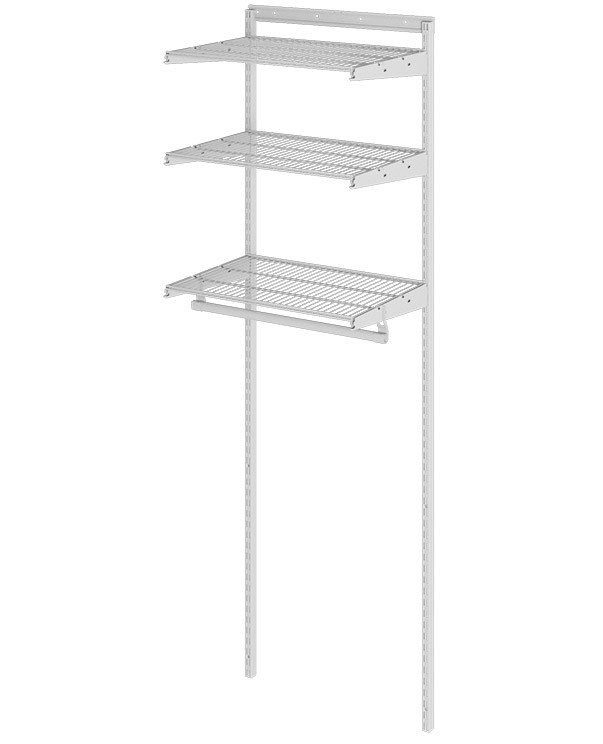 Гардеробная система Практик Home Basic G60 белая купить в Оренбурге