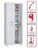 Медицинский шкаф HILFE МД 2 1670/SS купить в Оренбурге