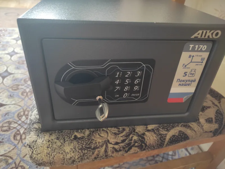Мебельный сейф Aiko Т-170 EL купить в Оренбурге