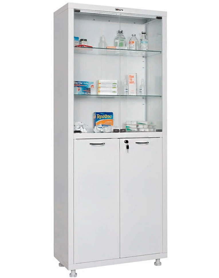 Медицинский шкаф HILFE МД 2 1670/SG купить в Оренбурге