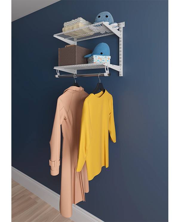 Гардеробная система Практик Home Basic G60S белая купить в Оренбурге Гардеробная система Практик Home Basic G60S белая купить в Оренбурге