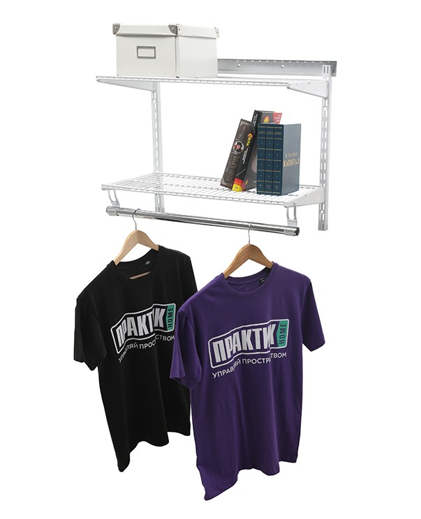 Гардеробная система Практик Home Basic G60S белая купить в Оренбурге Гардеробная система Практик Home Basic G60S белая купить в Оренбурге