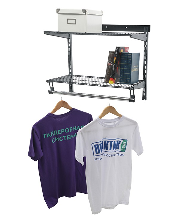 Гардеробная система Практик Home Basic G60S графит купить в Оренбурге Гардеробная система Практик Home Basic G60S графит купить в Оренбурге