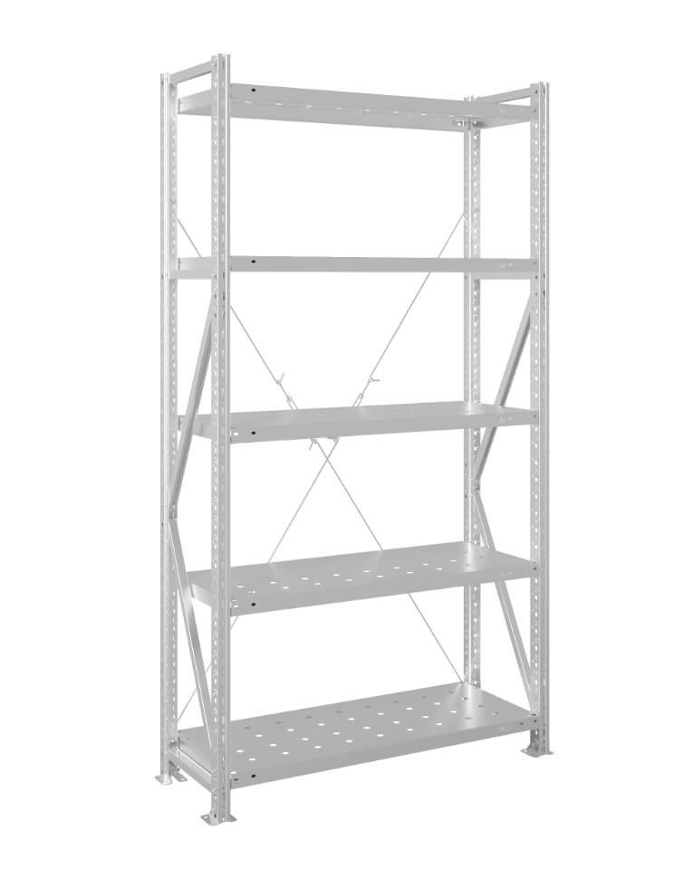 Стеллаж MS U 2000x700x500 5 полок (400 кг, перф) купить в Оренбурге