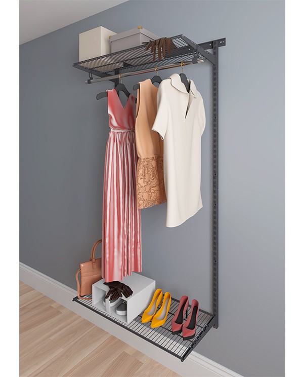 Гардеробная система Практик Home Basic G90 графит купить в Оренбурге Гардеробная система Практик Home Basic G90 графит купить в Оренбурге