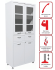Медицинский шкаф HILFE МД 2 1780 R-1 купить в Оренбурге