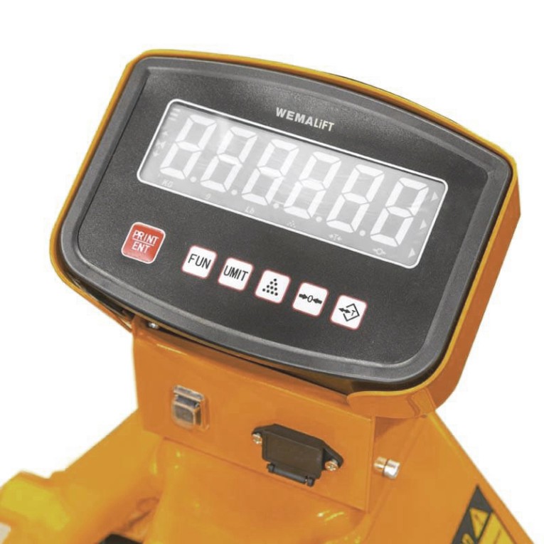 Гидравлическая рохля с весами BFC-SC-II (2500 кг; 1150х570 мм; PDP) WEMALIFT купить в Оренбурге