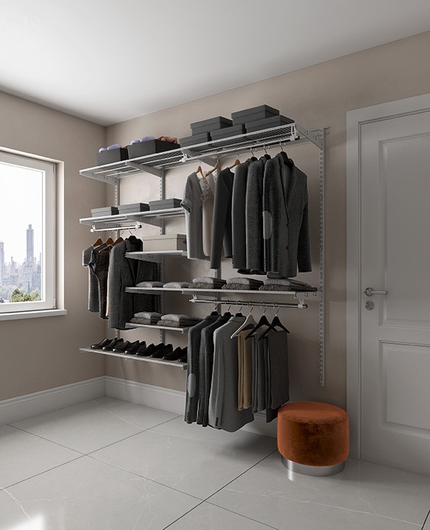 Гардеробная система Практик Home Max G210 белая купить в Оренбурге