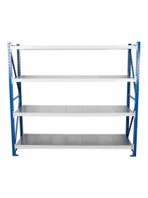 Стеллаж стационарный БиКом СТ-4 300x180x40 4 полки Стеллаж стационарный БиКом СТ-4 300x180x40 4 полки