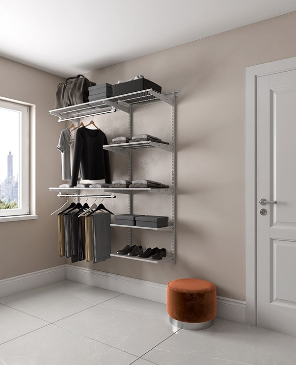 Гардеробная система Практик Home Optima G150 графит купить в Оренбурге Гардеробная система Практик Home Optima G150 графит купить в Оренбурге