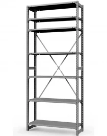 Стеллаж ТСУ 3000x1000x400 7 полок (300 кг, металл)