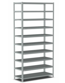 Стеллаж металлический Титан МС-500 2000х1000х600 10 полок