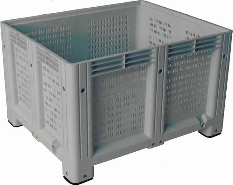 Big Box 1200x1000x580 мм перфорированный на ножках серый купить в Оренбурге