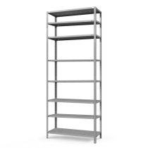 Стеллаж ТС Лайт с перф. полками 3000х1000х400 8 полок Стеллаж ТС Лайт с перф. полками 3000х1000х400 8 полок