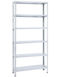 Стеллаж металлический Титан МС-500 2200х1500х600 6 полок Стеллаж металлический Титан МС-500 2200х1500х600 6 полок