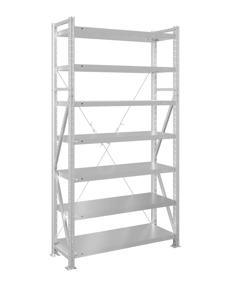 Стеллаж MS U 2000x700x800 7 полок (400 кг, металл) купить в Оренбурге
