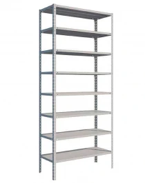 Стеллаж MS Strong 2550х1200х800 8 полок