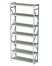 Стеллаж MS Profi 2500х1200х500 7 полок