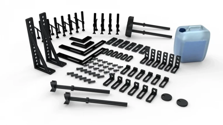 Набор оснастки для сварочного стола №3: Стандартный (84 предмета) купить в Оренбурге Набор оснастки для сварочного стола №3: Стандартный (84 предмета) купить в Оренбурге