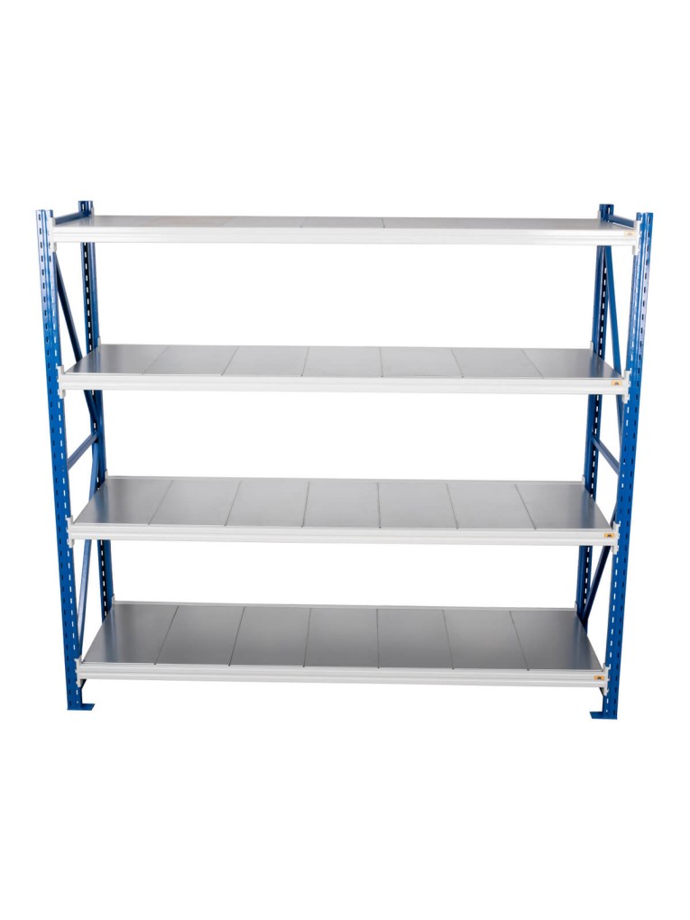 Стеллаж стационарный БиКом СТ-4 300x90x80 4 полки купить в Оренбурге Стеллаж стационарный БиКом СТ-4 300x90x80 4 полки купить в Оренбурге