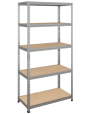 Стеллаж быстросборный ЛОФТ (SBL) 1800x900x450 5 полок (цинк)