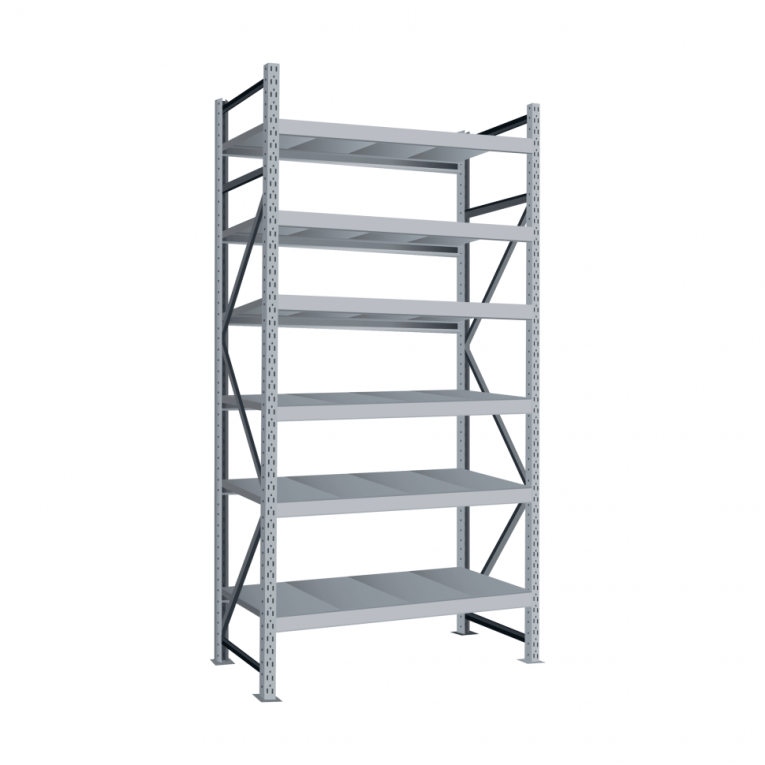 Стеллаж грузовой Диком СТ-051 5500х1500х1050 с 6 ярусами купить в Оренбурге