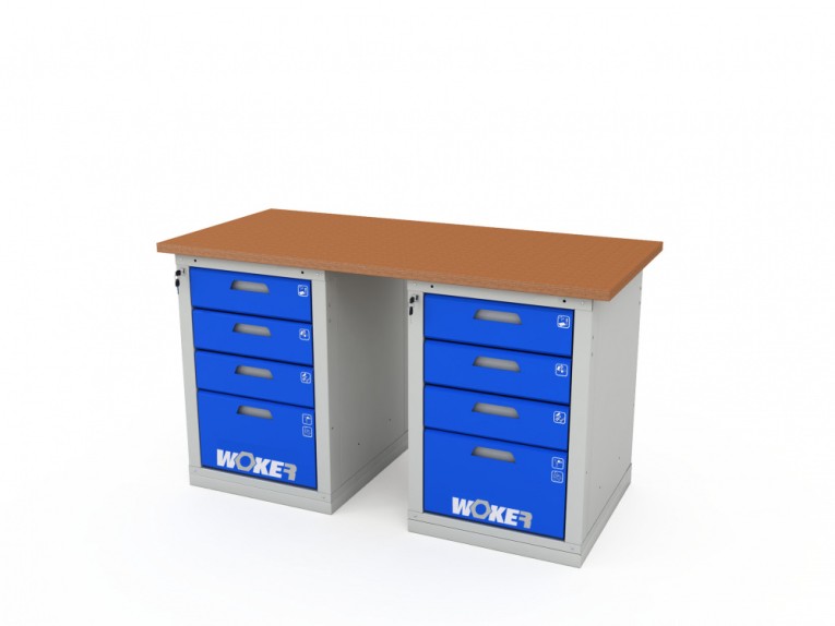 Верстак двухтумбовый WOKER PRO 2404.1500 купить в Оренбурге Верстак двухтумбовый WOKER PRO 2404.1500 купить в Оренбурге