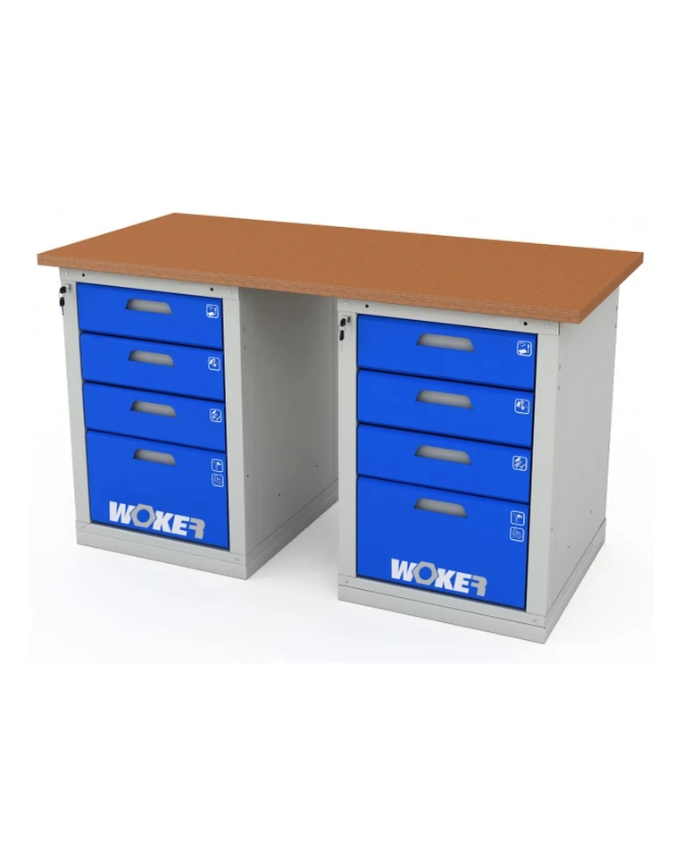 Верстак двухтумбовый WOKER PRO 2404.1500 купить в Оренбурге
