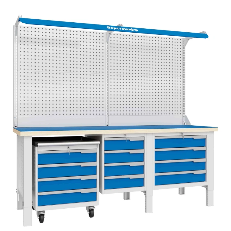 Верстак CTR 2232.S4L4M4.4-2F купить в Оренбурге Верстак CTR 2232.S4L4M4.4-2F купить в Оренбурге