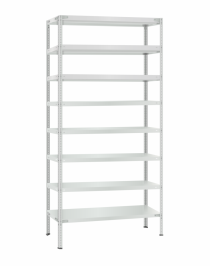 Стеллаж металлический Титан МС-500 3000х1000х300 8 полок