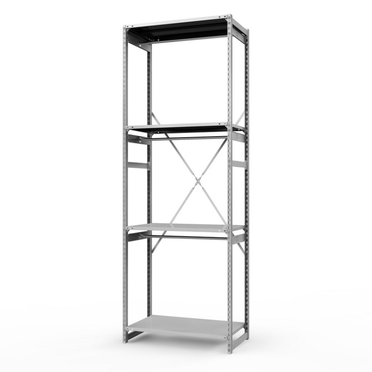 Стеллаж металлический ТСУ Универсал, 3000х1060х600 мм.Штанги: 3шт. Полки: металл 4 шт. купить в Оренбурге