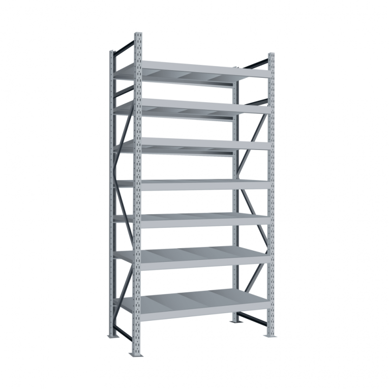 Стеллаж грузовой Диком СТ-051 1800х1200х1050 с 7 ярусами купить в Оренбурге