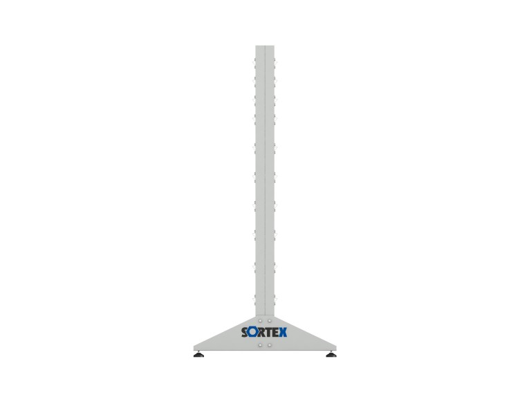 Стеллаж для пластиковых лотков SORTEX двухсторонний 1500x1000x800.05 купить в Оренбурге