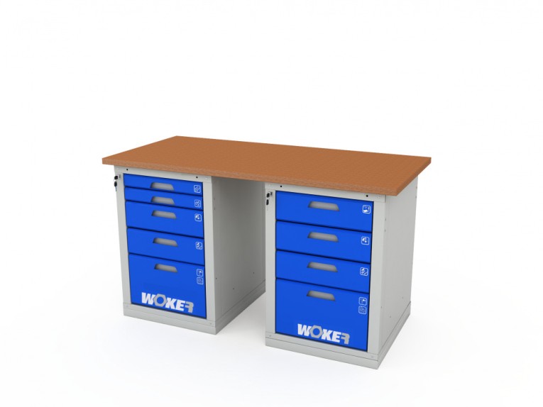 Верстак двухтумбовый WOKER PRO 2505.1500 купить в Оренбурге Верстак двухтумбовый WOKER PRO 2505.1500 купить в Оренбурге