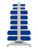Стеллаж для пластиковых лотков SORTEX двухсторонний 1500x1000x800.06 купить в Оренбурге