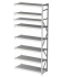 Дополнительная секция MS Profi 2000x1200x400 8 полок купить в Оренбурге