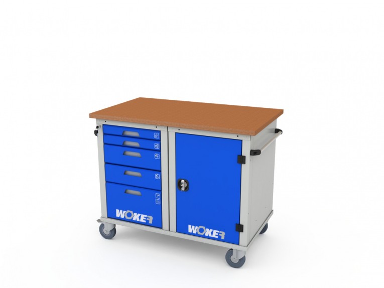 Верстак мобильный двухтумбовый WOKER PRO 2501.1200 купить в Оренбурге Верстак мобильный двухтумбовый WOKER PRO 2501.1200 купить в Оренбурге
